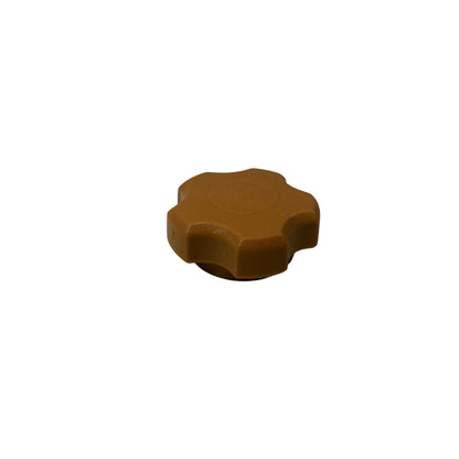 Knop/Møtrik med gevind 1/4"-20 nylon skruetype 5-stjernet form