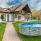 Pool med metalramme Elite Ø 3,66 × 0,91 m Stendesign