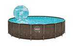Pool med metallram Elite Ø 5,49 × 1,22 m Sten Design