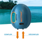Swift+ Genopladelig SUP-pumpe 20 PSI – Trådløs elektrisk pumpe