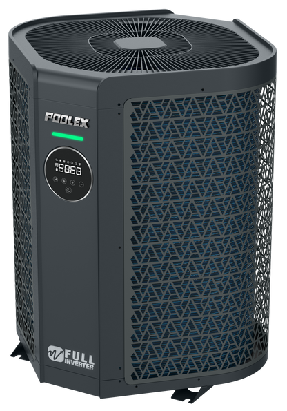 Poolex Vertigo Fi 2 – Fuld Inverter Poolvarmepumpe med Vertikal Ventilation