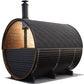 HOLL'S Saunatønde i ThermoWood – Onyxia Barrel