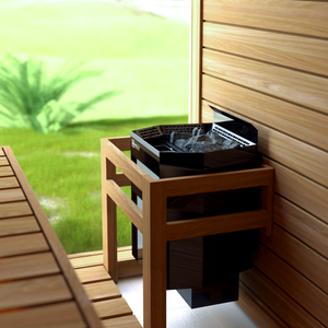 Saunaovn HOLL’S VULKANO COMBI Black Mini 3,6 kW