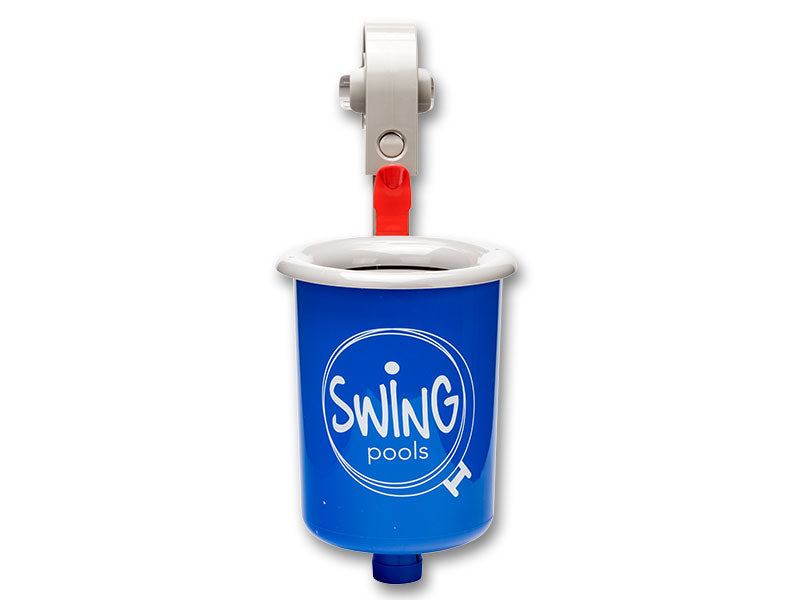 Bräddavlopp Hang-Up Swing® för Swing Pooler, kopplas till extern pump