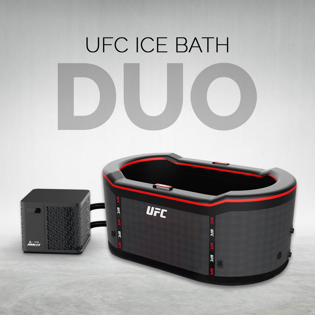 NetSpa UFC IceBath Duo Kit 5kW Chiller 3–40°C – Professionelt Isbad til 2 Personer