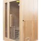 France Sauna Zen Traditionel Sauna 2 Personer – Komplet Pakke med Harvia Ovn