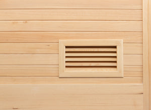 Sauna Sense Hjørne 3 Personer – Traditionel Sauna 4,5 kW (Komplet pakke)