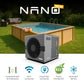 Poolex Nano 2025 Poolvarmepumpe WiFi – 3 kW / 5 kW til små pools op til 30 m³