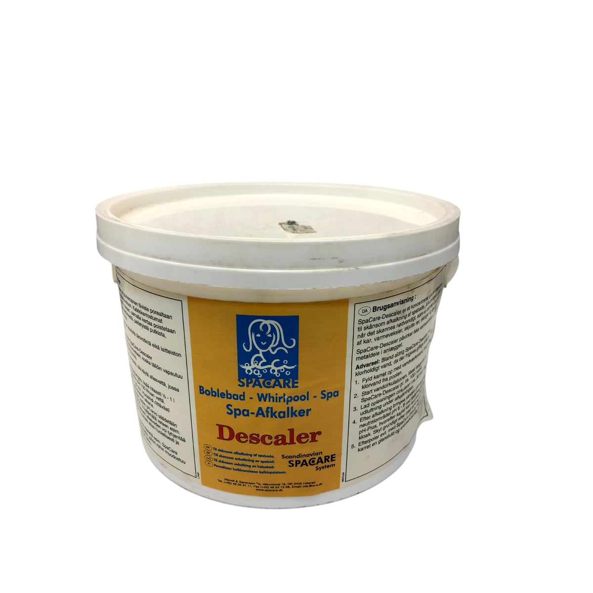 SpaCare Descaler 2.5kg - koncentreret afkalkningsmiddel