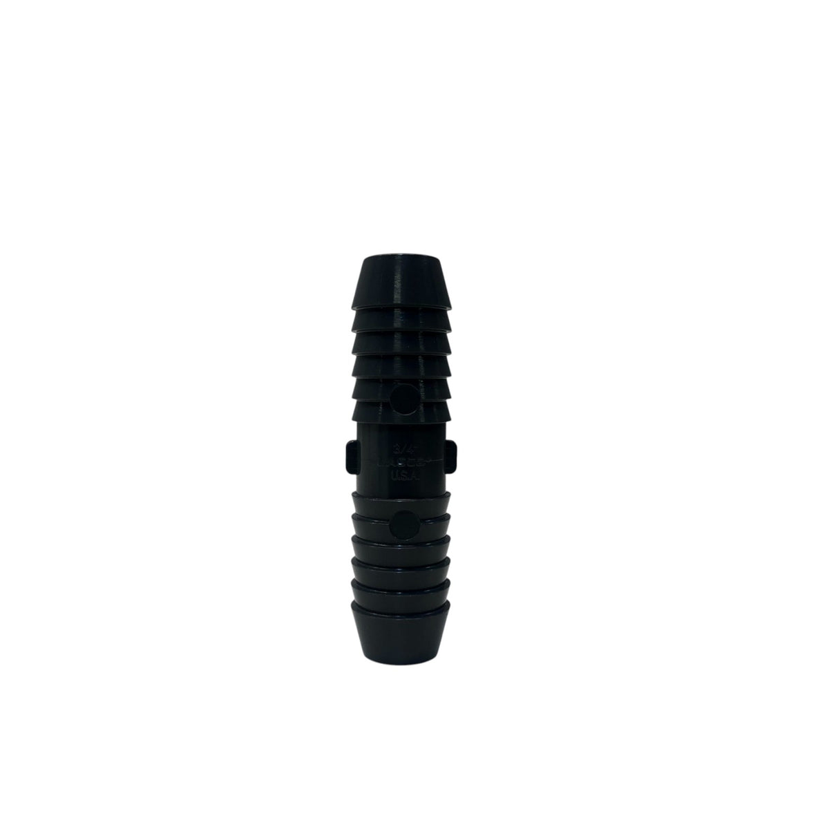 PVC samlerør 3/4" tomme han/han med riller