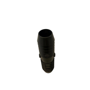 PVC samlerør 3/4" tomme han/han med riller