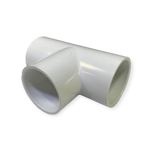 PVC T-rør 2" hun CS