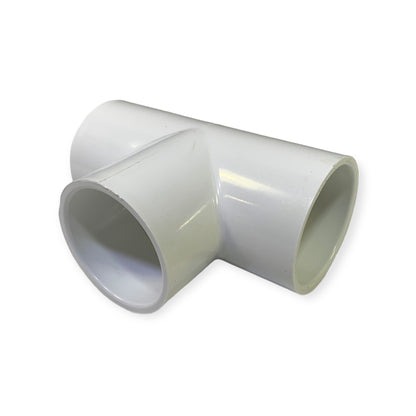 PVC T-rør 2" hun CS