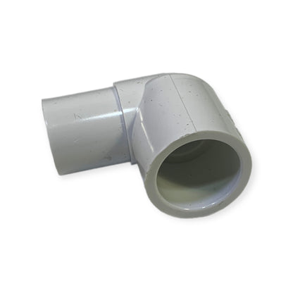 PVC-vinkel 90 gr 1/2" hun/han CS