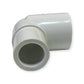 PVC-vinkel 90 gr 1/2" hun/han CS
