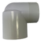 PVC vinkel 90 gr 2" hun/gevind CS