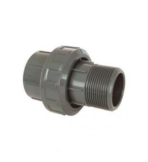 PVC Union 50 mm × 2" hun/indv. gevind