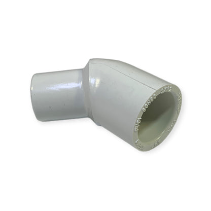 PVC Vinkel 45gr 3/4" hun/han CS