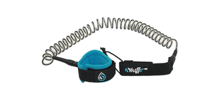 Skiffo Leash 10’ Coiled – SUP Sikkerhedsline 300 cm (8 mm)