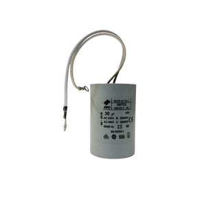 Kondensator 30uF med kabel til 2HK pumpe Marquis