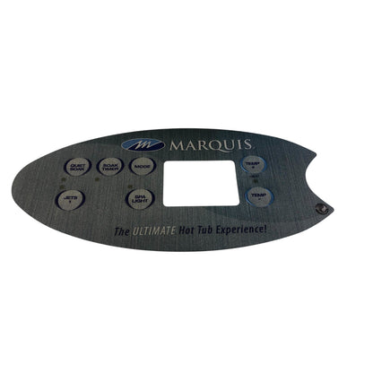 Etikette til Marquis kontrolpanel MQ 7-knapper 1 pumpe 2012