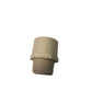 PVC samlemuffe 1" Ud. gevind/ indv. lim