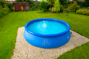 Oppustelig pool Ø 4,57 × 1,22 m