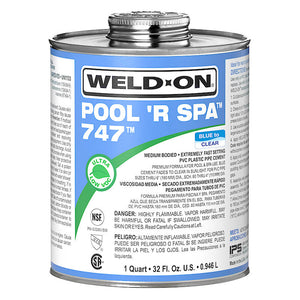 PVC-lim Weld-On® 747™ Pool og Spa