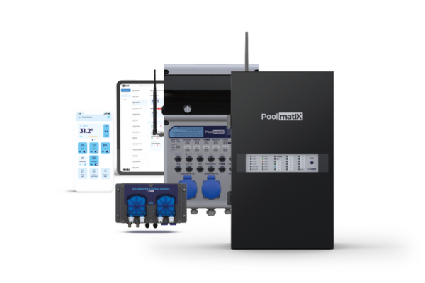 Poolmatix Poolstation pH & Fritt Klor – Välj 230 V eller 380–400 V - 380–400 V