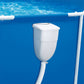 Pool med metalram Ø 3,66 × 0,91 m med skimmertilslutning