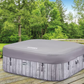 AQUAMAR P6002 Firkantet spa i lamineret PVC (4–6 personer)
