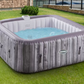 AQUAMAR P6002 Firkantet spa i lamineret PVC (4–6 personer)