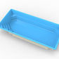 Glasfiberpool Lulevatten 8,00m x 3,75m x 1,50m