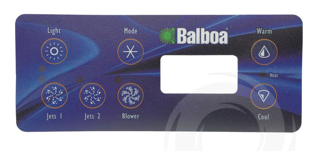 Display etiket Balboa ML551 2 pump + Blower
