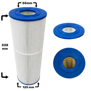 Spafilter til Coast Spas, Folkpool, Hydropool, Novitek, Viskan, Wellis 50ft