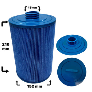 Spafilter Microban til Jacuzzi, Landskap, Neptun, Swebad, Westbergs 45ft