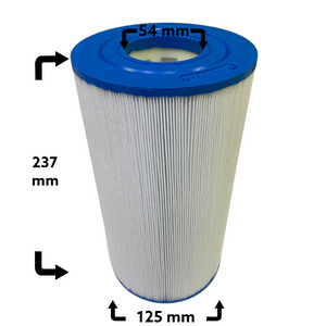 4-pak spafilter til Artesian, Camargue, Hydropool, K-rauta, Wellis 35ft