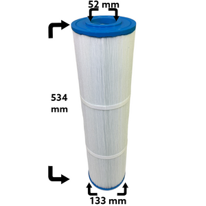 4-pak spafilter til Coast Spas, Waterway 100ft