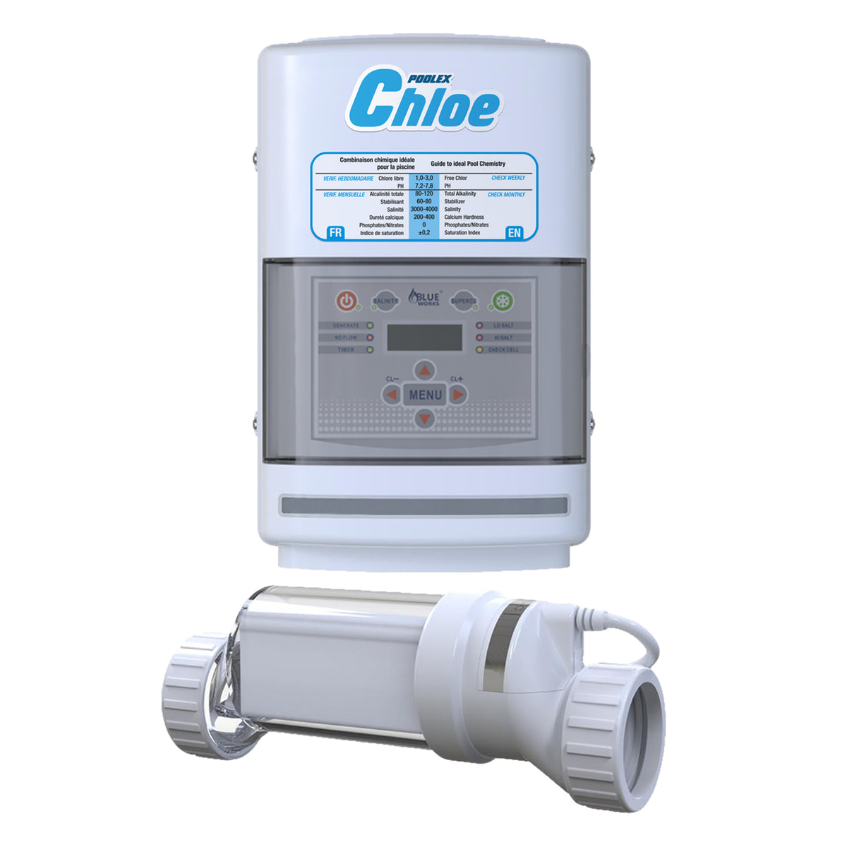 Poolex Chloe saltklorinator til pool – 2 varianter