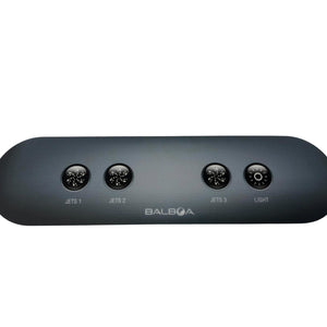 Etiket til Kontrolpanel AX40 4 knapper Balboa