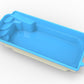 Glasfiberpool Rissajaure 8,00m x 3,70m x 1,55m