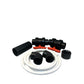 Komplet rør- og slangesæt til Jet-Swim Certikin, PVC-slange 3m Indv: 15mm Udv: 20mm, ventil 63mm, overgang 90-63mm