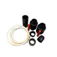 Komplet rør- og slangesæt til Jet-Swim Certikin, PVC-slange 3m Indv: 15mm Udv: 20mm, ventil 63mm, overgang 90-63mm
