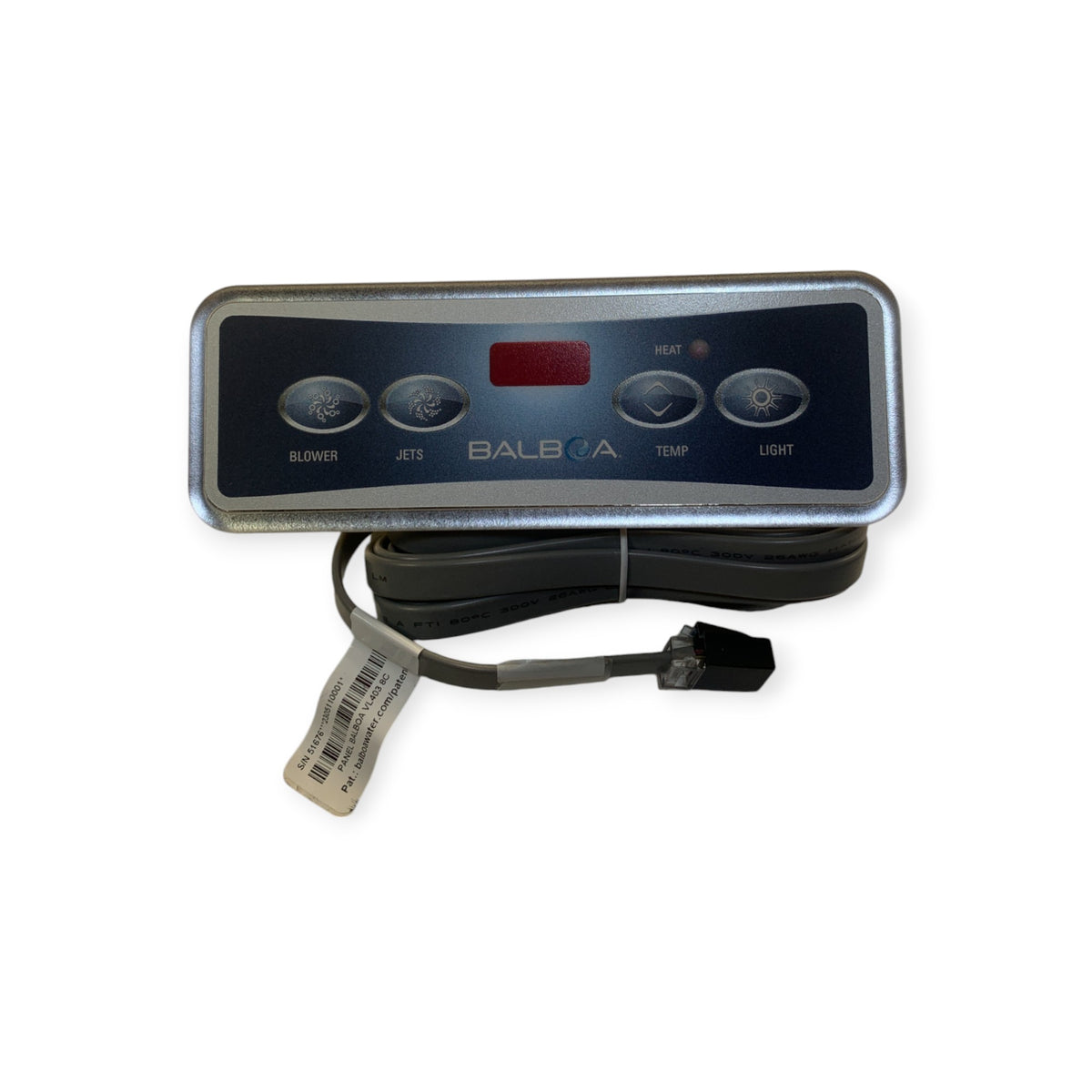 Betjeningspanel Balboa VL403