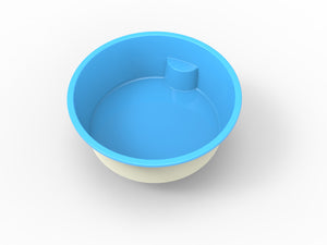 Glasfiberpool Vättern 2,95m x 1,00m