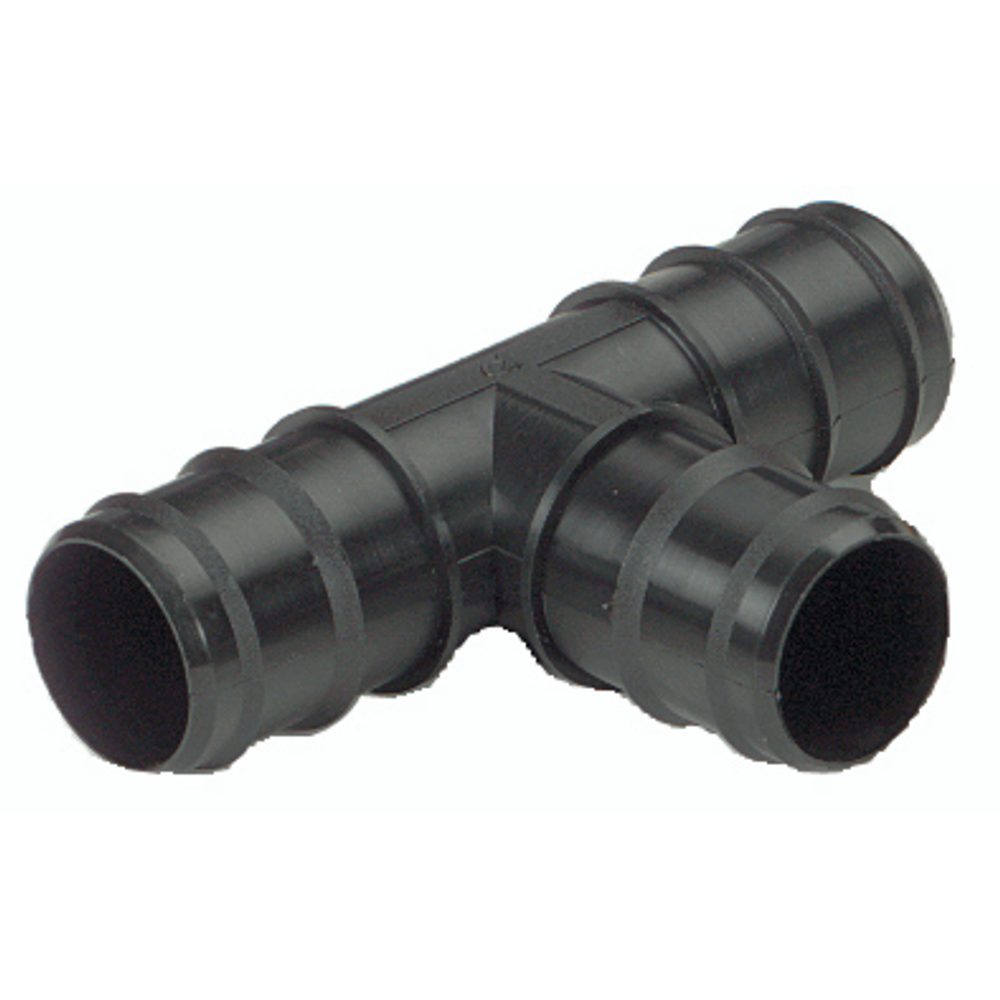 Planet Pool T-stykke 38 mm inkl. 3 Slangeklemmer