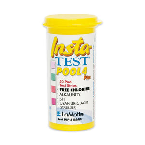 Planet Pool Teststrips Insta-Test 4 pH/klor/alka/cya, 50 strips