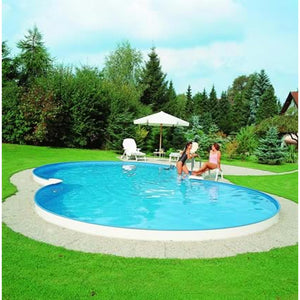 Planet Pool Stålvægspool Premium Otteformet
