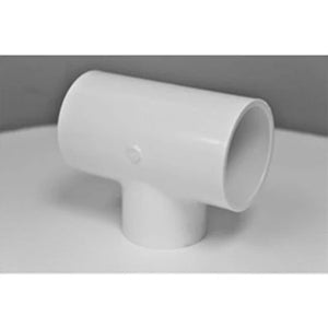 PVC T-rør 2"/ 2"/ 1 1/2" hun CS