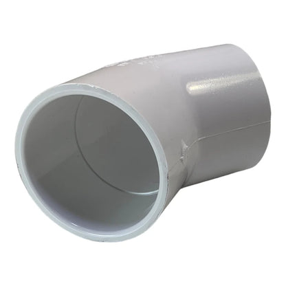 PVC Vinkel 45gr 2 1/2" hun CS